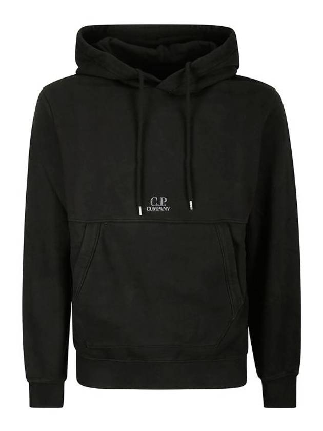 Logo Hoodie Black - CP COMPANY - BALAAN 2