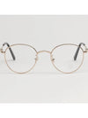 Glasses Frame ML5140D 028 Gold Frame Glasses Asian Fit - MONCLER - BALAAN 3