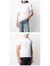 Face Patch Short Sleeve T-Shirt White - ACNE STUDIOS - BALAAN 5