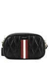 Denni Logo Quilted Mini Cross Bag Black 601621 24313 F170 - BALLY - BALAAN 2