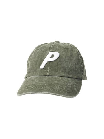 Pigment 3D P 6Panel Cap Green Pigment 3D P 6Panel Green - PALACE - BALAAN 1