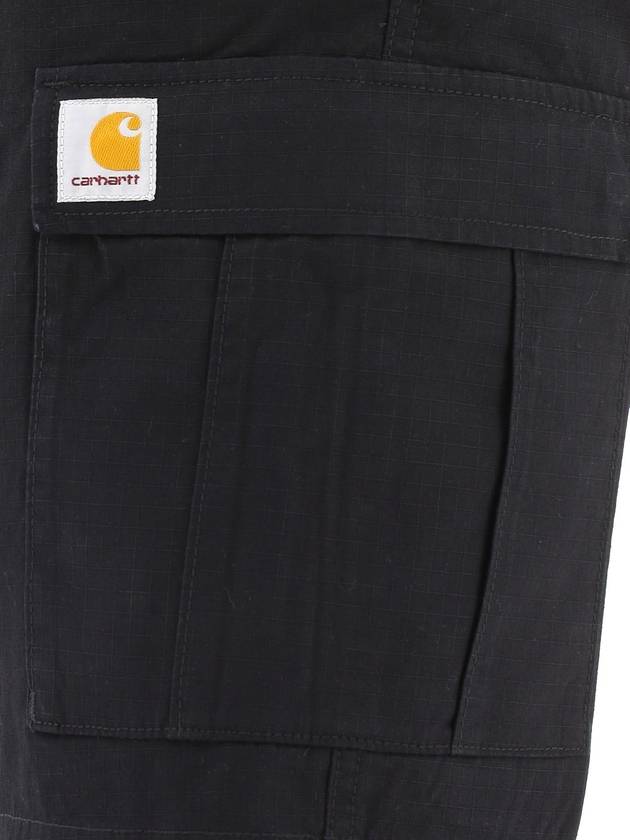 Aviation Shorts Black - CARHARTT WIP - BALAAN 3