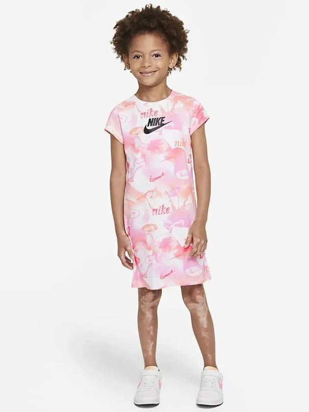 Little Kids Summer Daze T Shirt Dress - NIKE - BALAAN 5