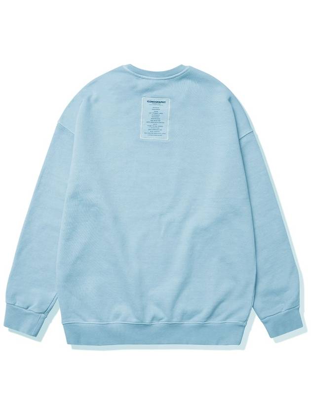 PIGMENT HEAVY COTTON LABEL ART Pigment Sweatshirt RSBL - ICONOGRAPHY - BALAAN 6