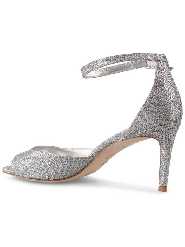 Stuart Weitzman Nudisty 75 Sandal Silver - STUART WEITZMAN - BALAAN 2