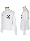 Flamed Bart Crew Neck Long Sleeve T-Shirt White - OFF WHITE - BALAAN 4