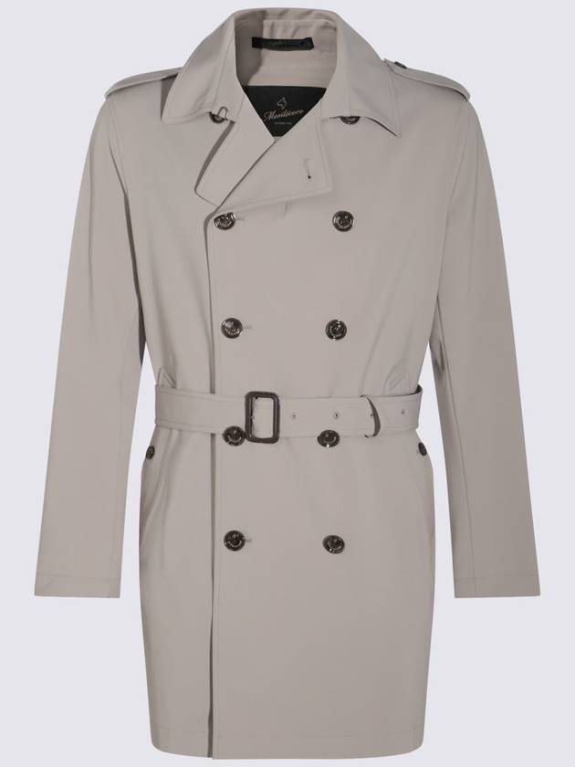 Montecore Taupe Trench Coat - MONTECORE - BALAAN 1