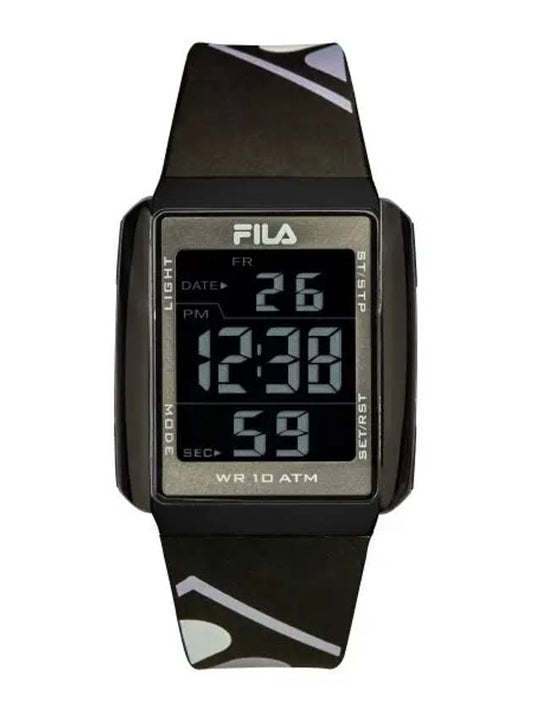 Wrist Watch Rubber Men's Electronic Digital 38 325 001 - FILA - BALAAN 1