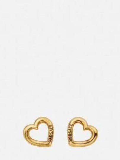 Heart Earrings Gold - VERSACE - BALAAN 2