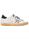 Black Glitter Tab Sneakers Women GWF00101 F003194 - GOLDEN GOOSE - BALAAN 1