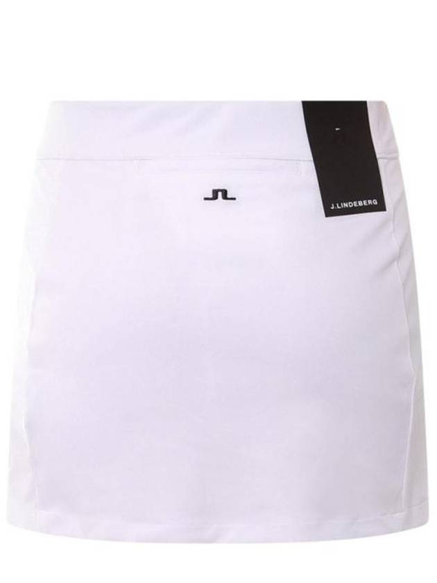 Women's Amelie H Line Skirt White - J.LINDEBERG - BALAAN 3