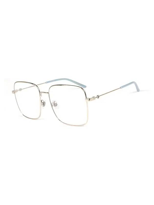 Eyewear Square Metal Eyeglasses Gold - GUCCI - BALAAN 4