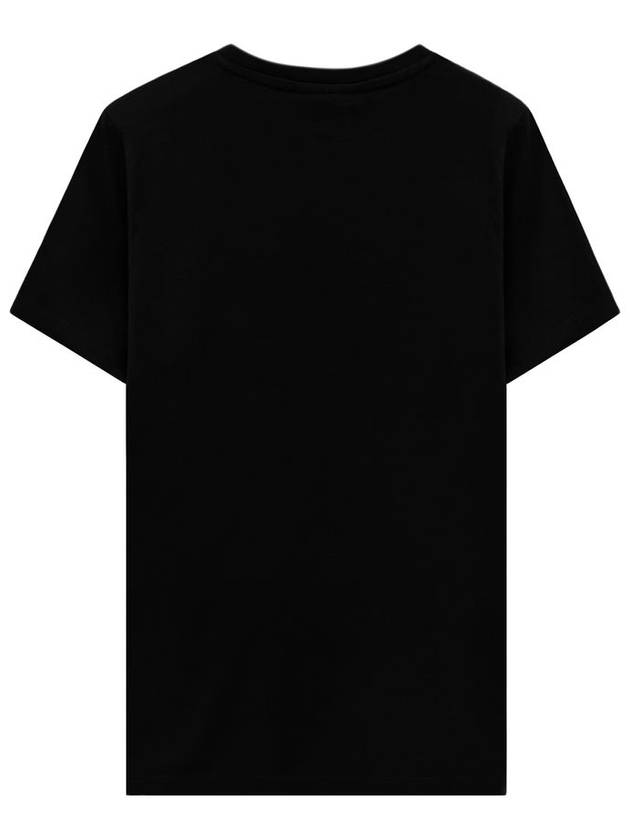 Fox Head Patch Regular Short Sleeve T-Shirt Black - MAISON KITSUNE - BALAAN 3