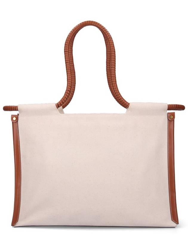 Toledo Canvas Tote Bag Neutral - ISABEL MARANT - BALAAN 3