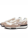 LX2200 Suede Low Top Sneakers Taupe Chalk - REEBOK - BALAAN 1