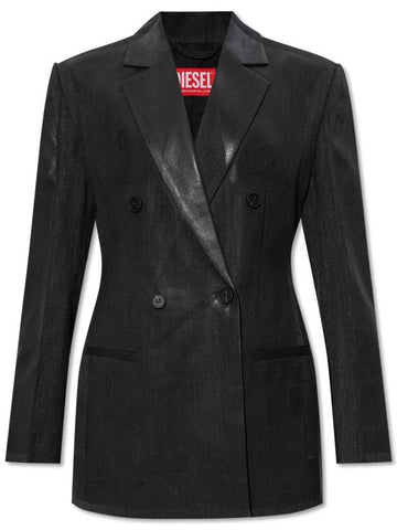 G-Allant Blazer Jacket Black - DIESEL - BALAAN 1