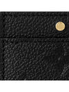 Monogram Empreinte Card Wallet Black - LOUIS VUITTON - BALAAN 3