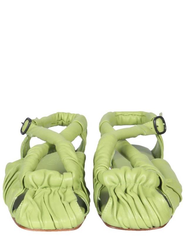 Curtina Sandals Lime Green - HEREU - BALAAN 3