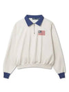 logo print quarter zipper sweatshirt 211935601 - POLO RALPH LAUREN - BALAAN 2