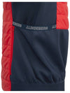 Men's Kenny Hybrid Padded Jacket Red - J.LINDEBERG - BALAAN 11