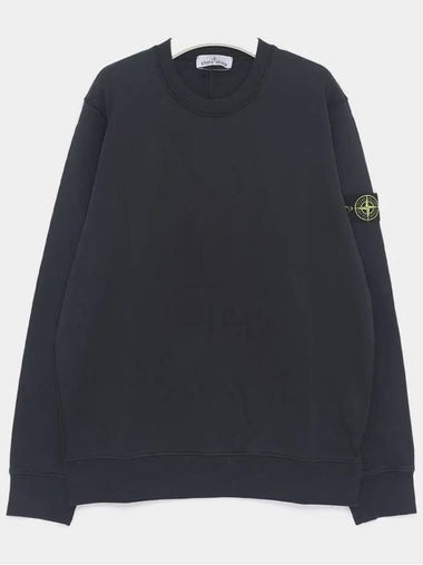 Wapen Logo Organic Cotton Sweatshirt Men s K1S156100044 S0051 V0020 - STONE ISLAND - BALAAN 1