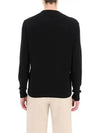 de Coeur Embroidery Crewneck Knit Top Black - AMI - BALAAN 5