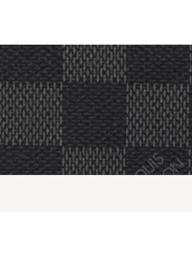 Damier Graphite Envelope Business Card Wallet Black - LOUIS VUITTON - BALAAN 6