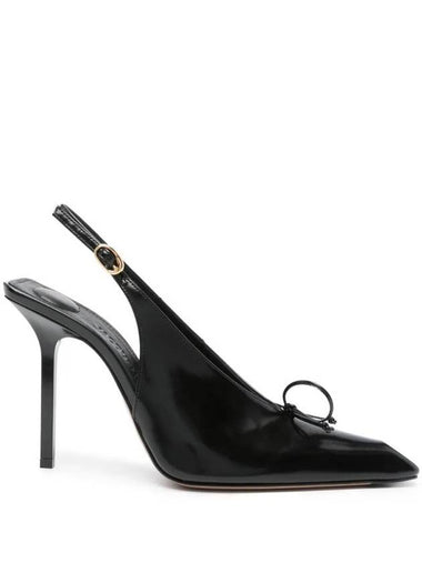 Cubisto leather pumps 100mm - JACQUEMUS - BALAAN 1