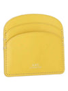 Demi Lune Card Wallet Yellow - A.P.C. - BALAAN 5