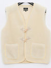 Jules Jacket Vest Ecru - A.P.C. - BALAAN 4