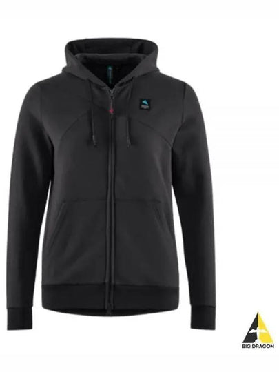 Women's Runa Maker Zip Up Hoodie Raven - KLATTERMUSEN - BALAAN 2