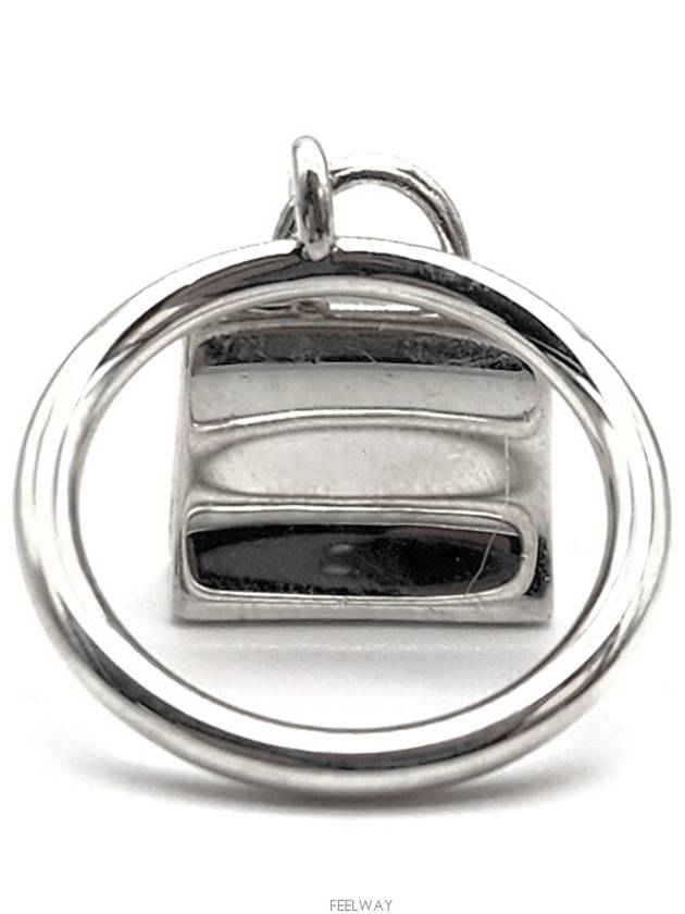 Kelly Amulet Silver Ring L820840 - HERMES - BALAAN 4