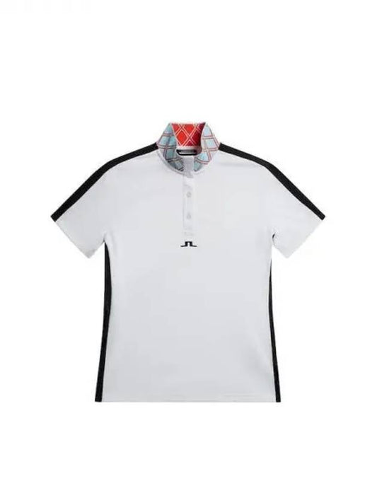 Golf Women s Pip Polo Shirt T White GWJ090100000 Domestic Product - J.LINDEBERG - BALAAN 1