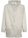 Men's Nylon Ripstop Jacket Grey - THOM BROWNE - BALAAN 2