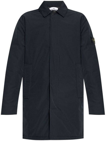 Micro Twill Single Coat Navy - STONE ISLAND - BALAAN 2