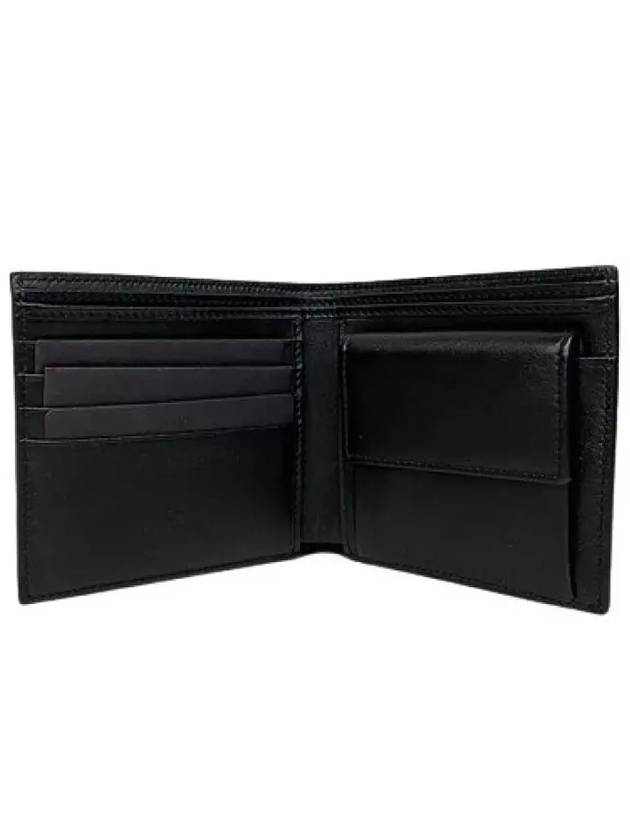 P0577 VH3 0NO Rockstud Half Wallet Black - VALENTINO - BALAAN 6