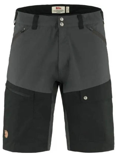 Men's Abisco Midsummer Shorts Dark Grey Black - FJALL RAVEN - BALAAN 2