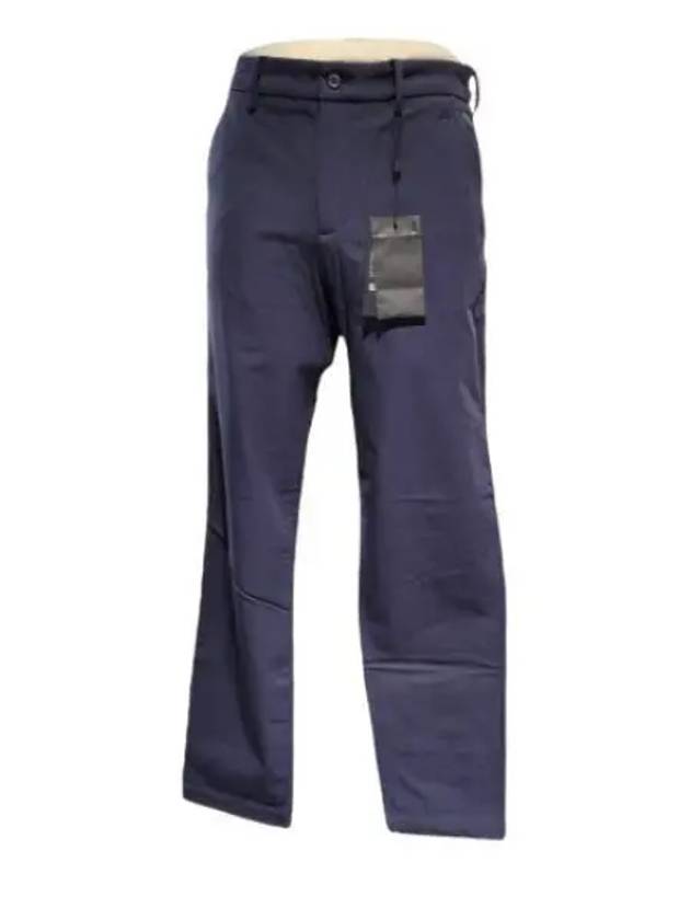 Men's Axil Fleece Twill Pants Navy - J.LINDEBERG - BALAAN 2