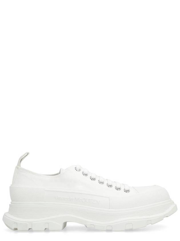 Tread Slick Platform Low Top Sneakers White - ALEXANDER MCQUEEN - BALAAN 2