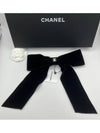 CC logo velvet women s hairpin - CHANEL - BALAAN 2