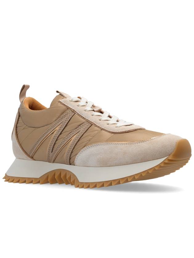 Pele nylon low top sneakers beige - MONCLER - BALAAN 5