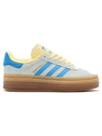 Gazelle Bold Suede Low Top Sneakers Blue - ADIDAS - BALAAN 2