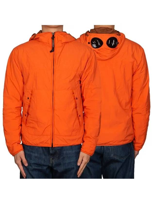 Men's Chrome Goggles Hooded Jacket Orange - CP COMPANY - BALAAN 2