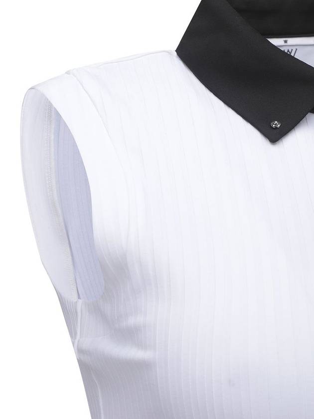 WOMEN COLOR BLOCK CORDUROY SLEEVELESSWH - ANEWGOLF - BALAAN 4