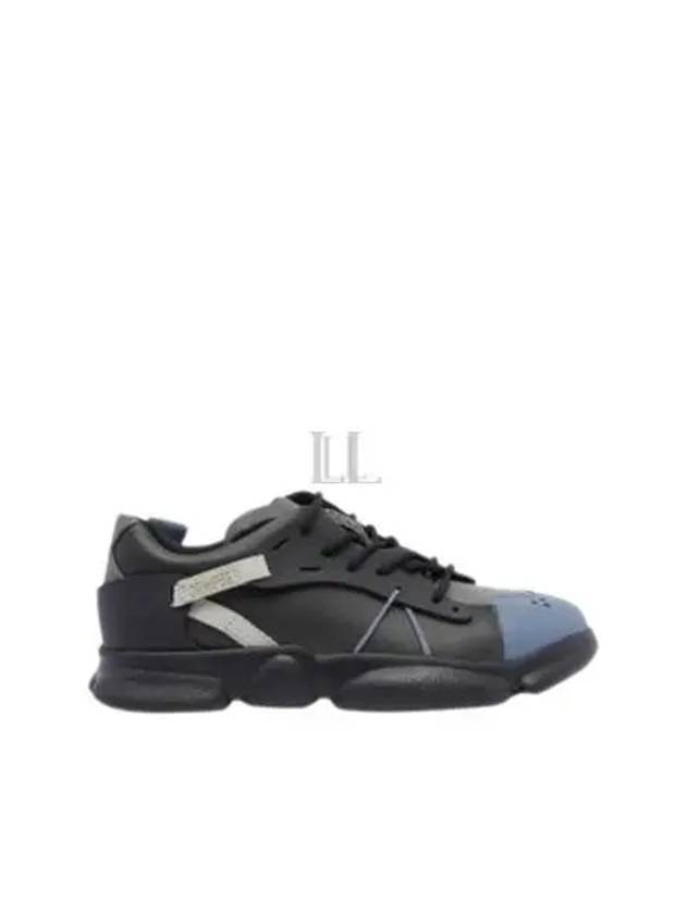 Twins Leather Low-Top Sneakers Black - CAMPER - BALAAN 2