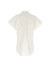 SPORTMAX PIOVRA White Short Sleeve Shirt PIOVRA001 - ETC - BALAAN 2