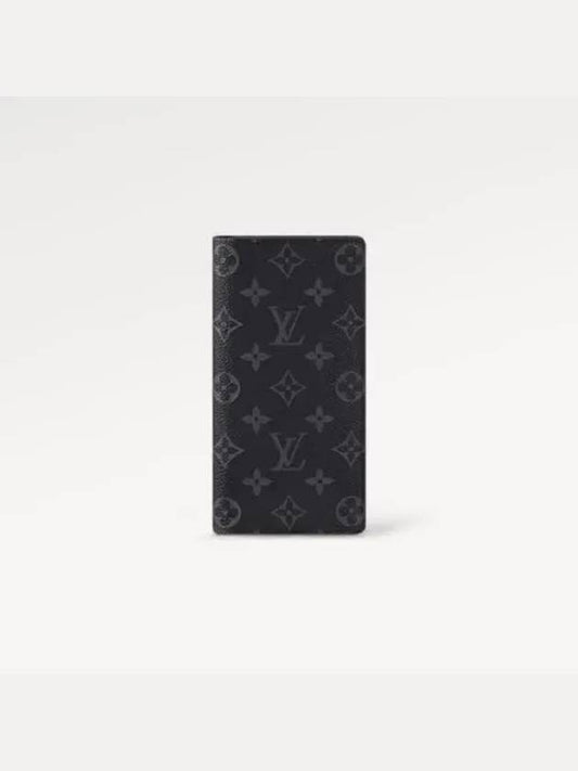 Brazza Wallet Monogram Eclipse - LOUIS VUITTON - BALAAN 2