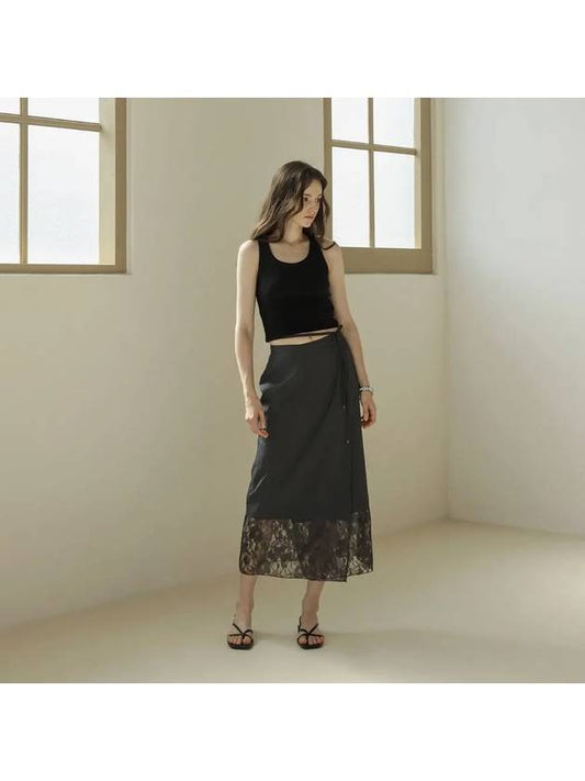 layered wrap skirt - KELLY DONAHUE - BALAAN 2