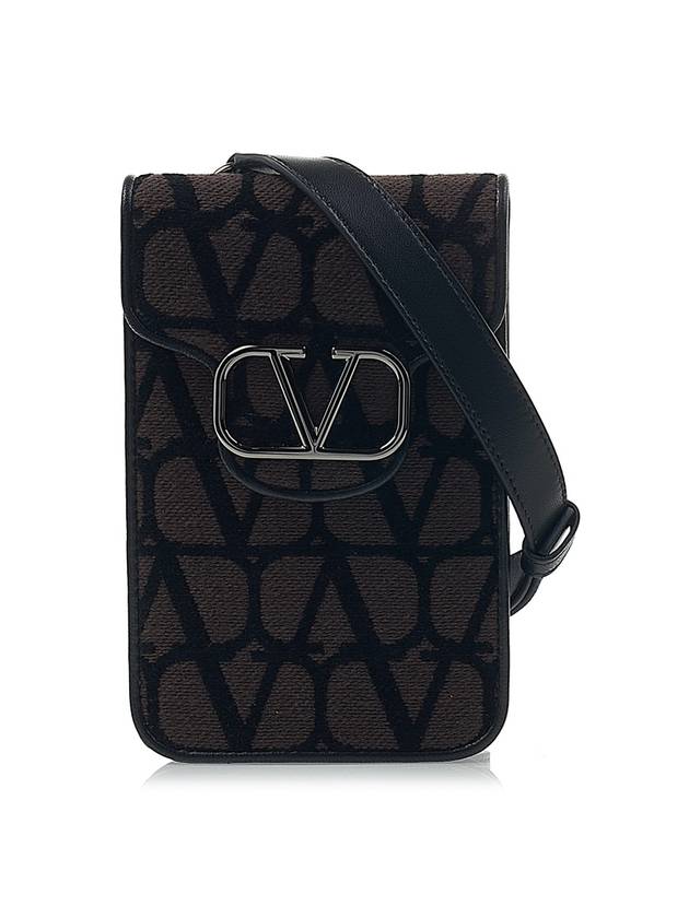 Toile Iconographe V Logo Cross Bag Brown - VALENTINO - BALAAN 2