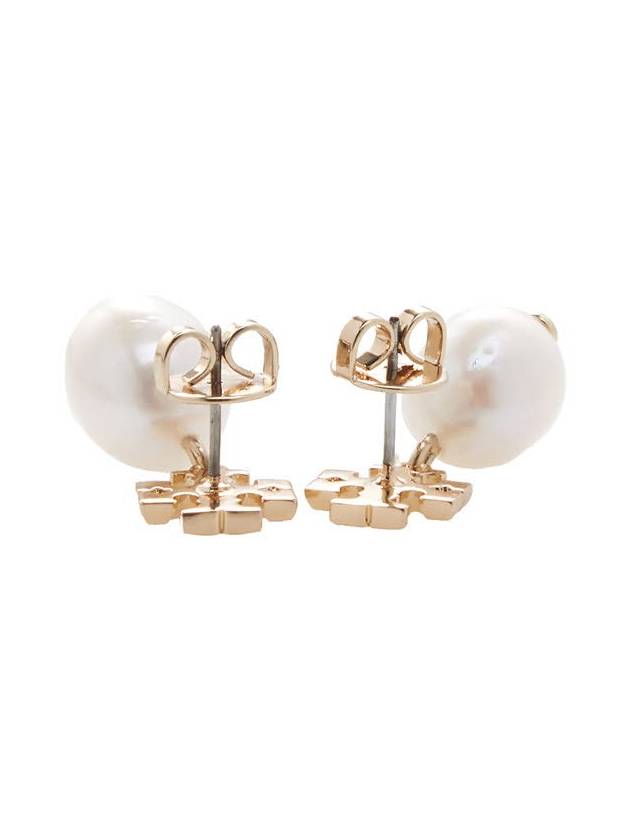 Kira Pearl Drop Earrings Gold - TORY BURCH - BALAAN 4